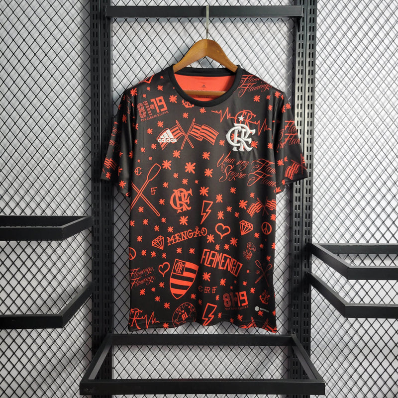 Camisa Oficial do CR Flamengo 22/23 Versão Torcedor - Pré Jogo