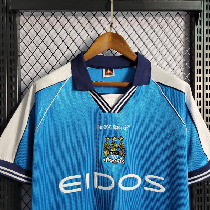 Camisa Retrô do Manchester City 1999/2001