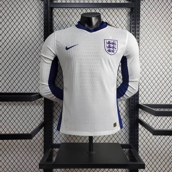 Camisa Oficial da Inglaterra 24/25 - Manga Longa