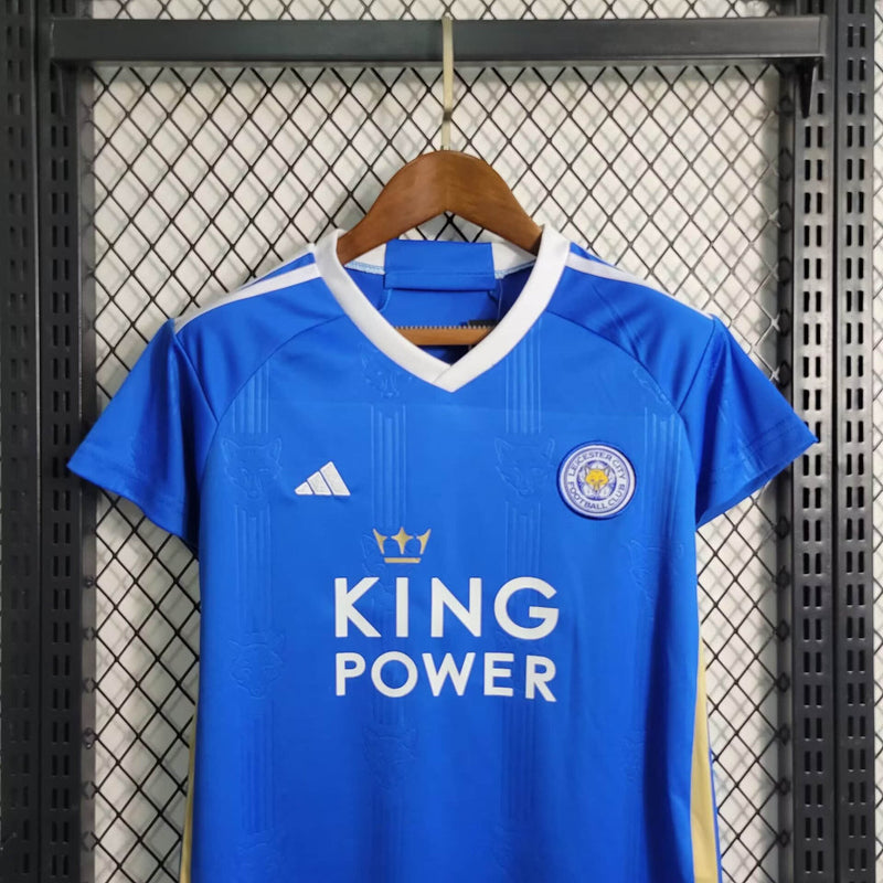 Conjunto Infantil Oficial do Leicester 23/24 - Kids