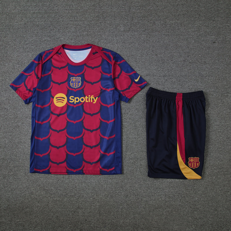 Kit Oficial do Barcelona 24/25 - Treino