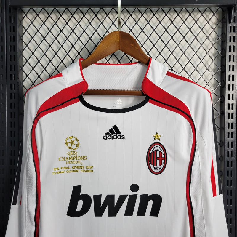 Camisa Retrô do Milan 2006/2007 - Manga Longa