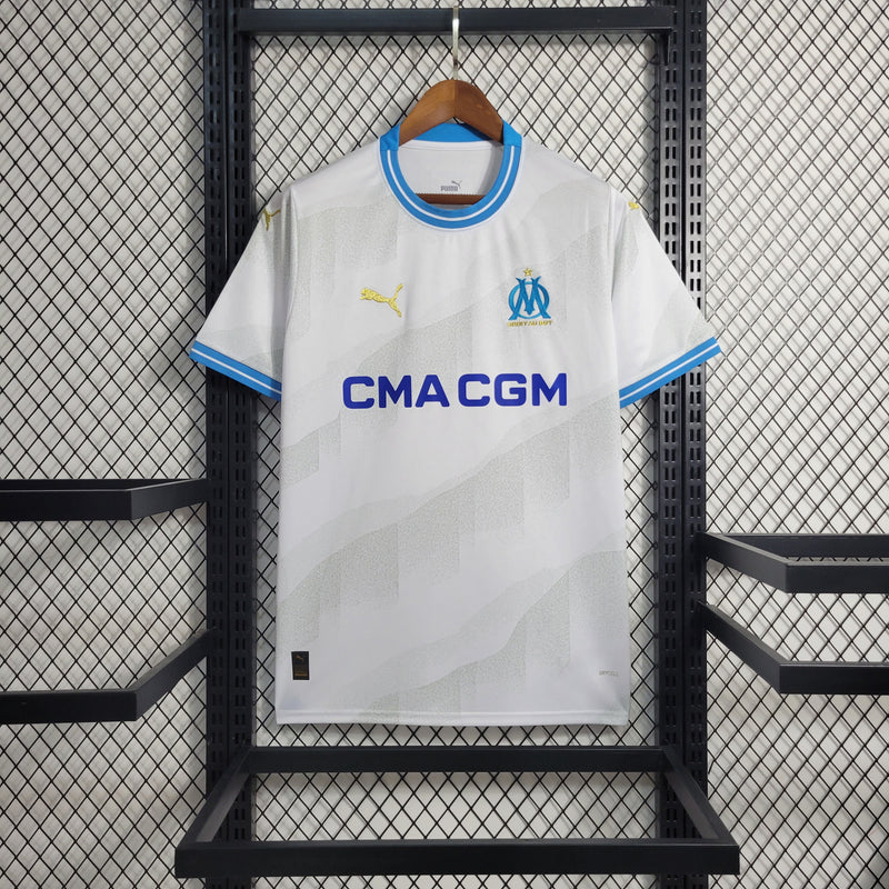 Camisa Oficial do Olympique de Marseille 23/24 - Versão Torcedor