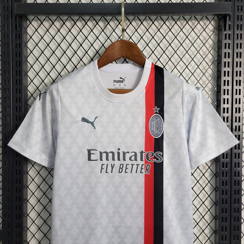 Conjunto 2 Infantil Oficial do Milan 22/23 - Kids