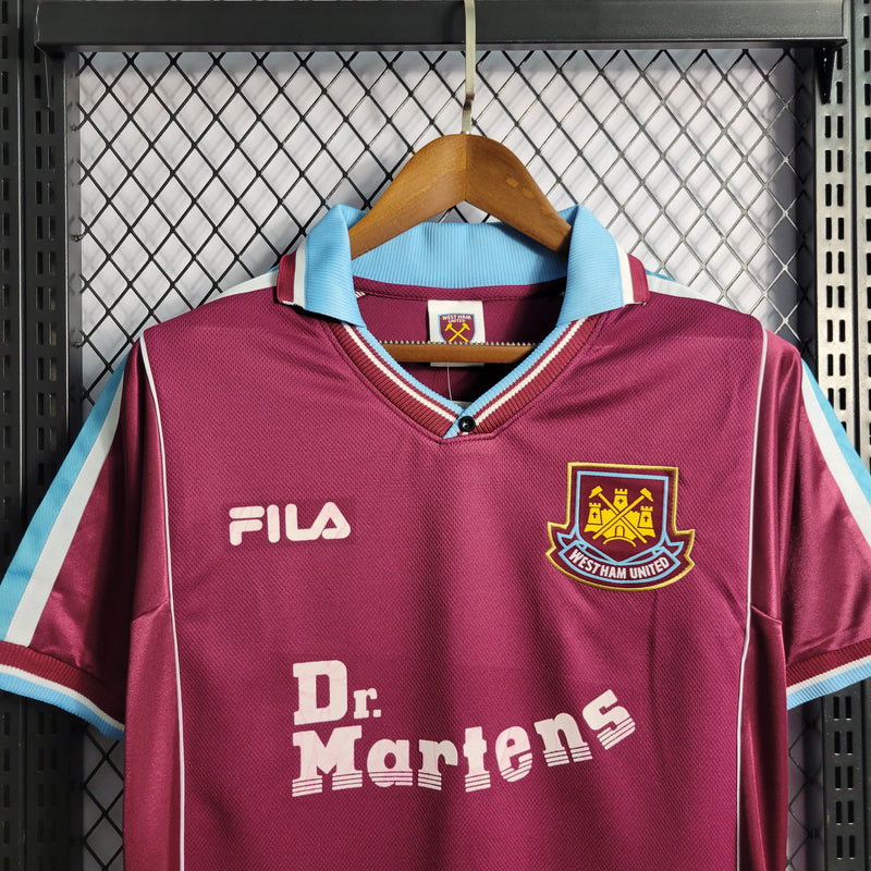 Camisa Retrô do West Ham 1999/2001