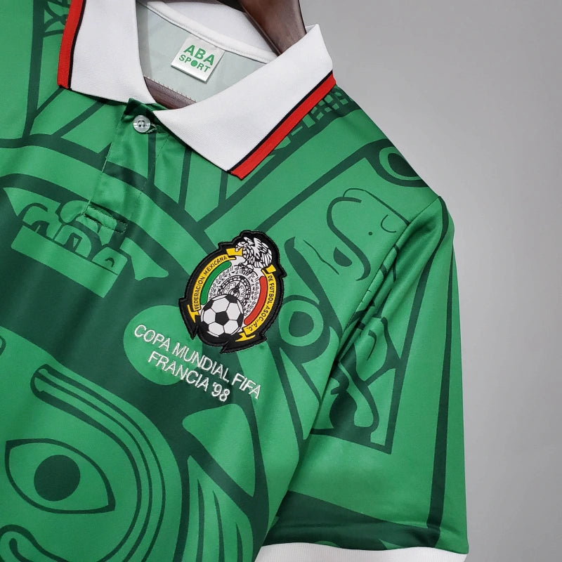 Camisa Retrô do México 1998