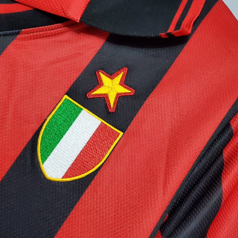 Camisa Retrô do Milan 1996/1997