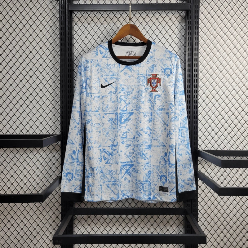 Camisa 2 Oficial de Portugal 24/25 - Manga Longa