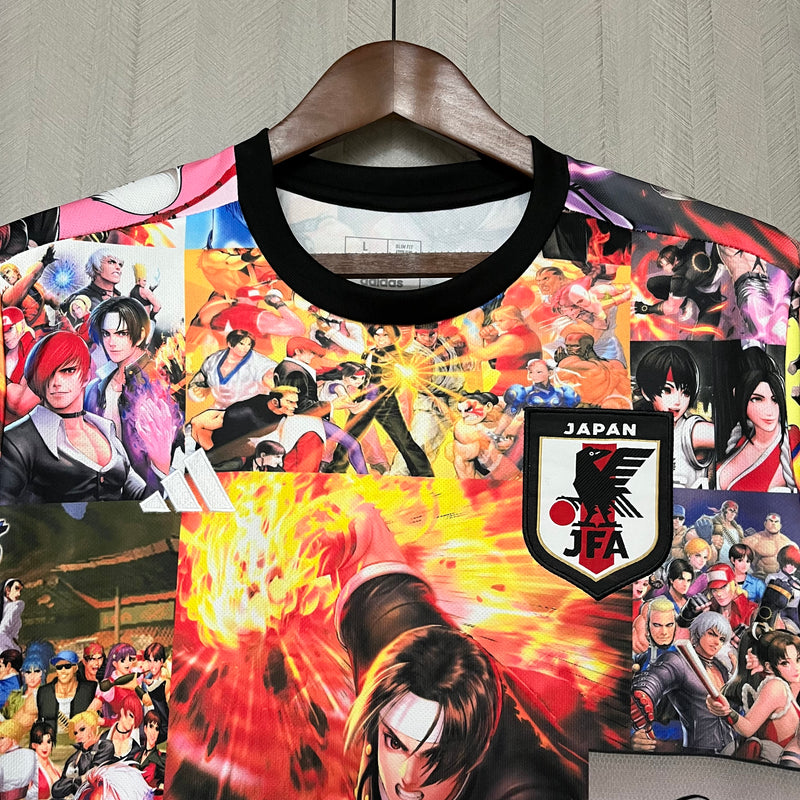 Camisa Oficial da Japão 24/25 Versão Torcedor - Edição The King Of Fighters