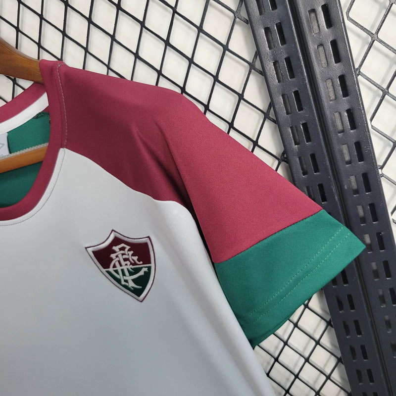 Camisa Feminina Oficial do Fluminense 23/24 Baby Look - Treino