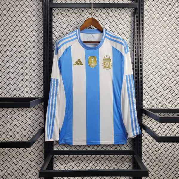 Camisa Oficial da Argentina 24/25 - Manga Longa