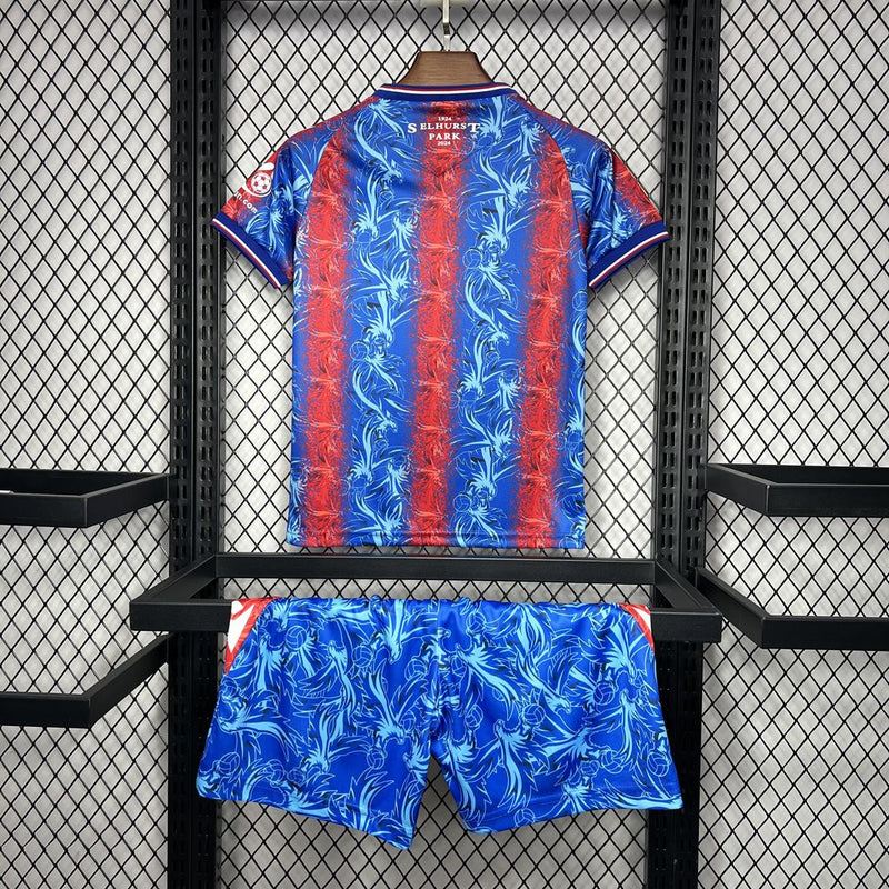 Conjunto Infantil Oficial do Crystal Palace 24/25 - Kids