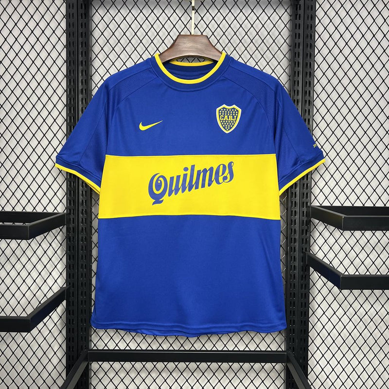 Camisa Retrô do Boca Juniors 2000/2001 - Versão Retrô