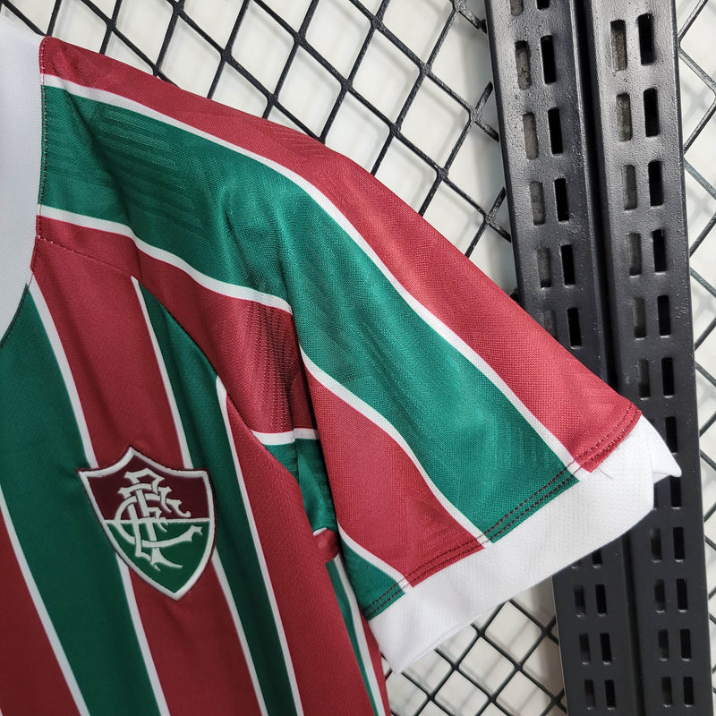 Camisa Feminina Oficial do Fluminense 23/24 - Baby Look