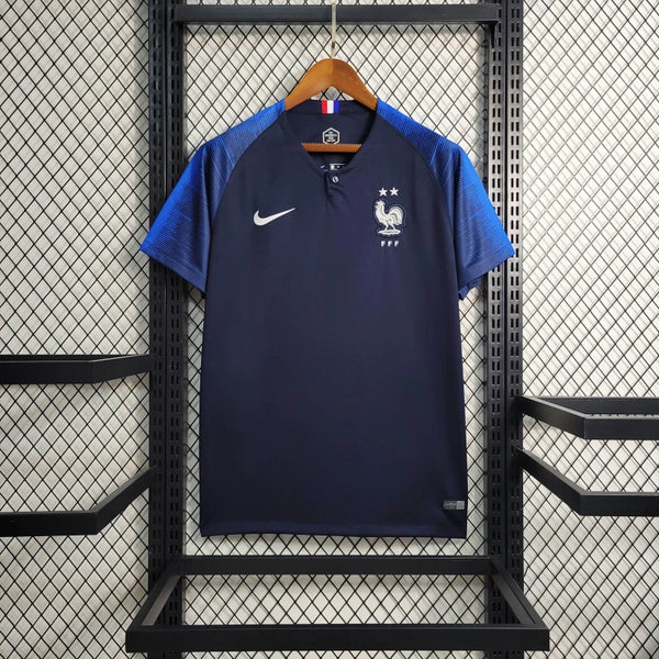 Camisa Retrô da França 2018