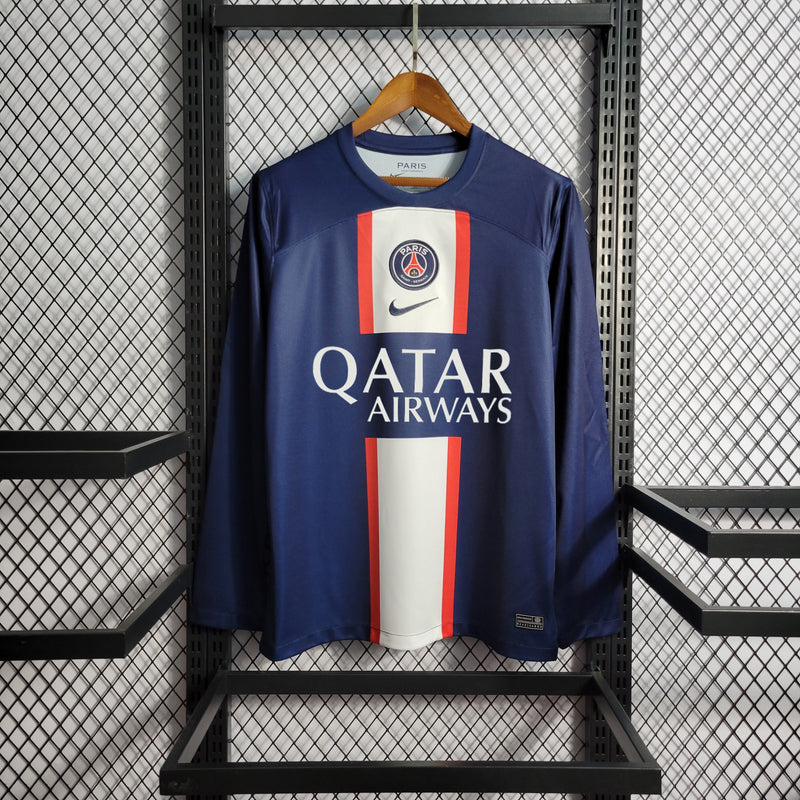 Camisa Oficial do  PSG 22/23 - Manga Longa