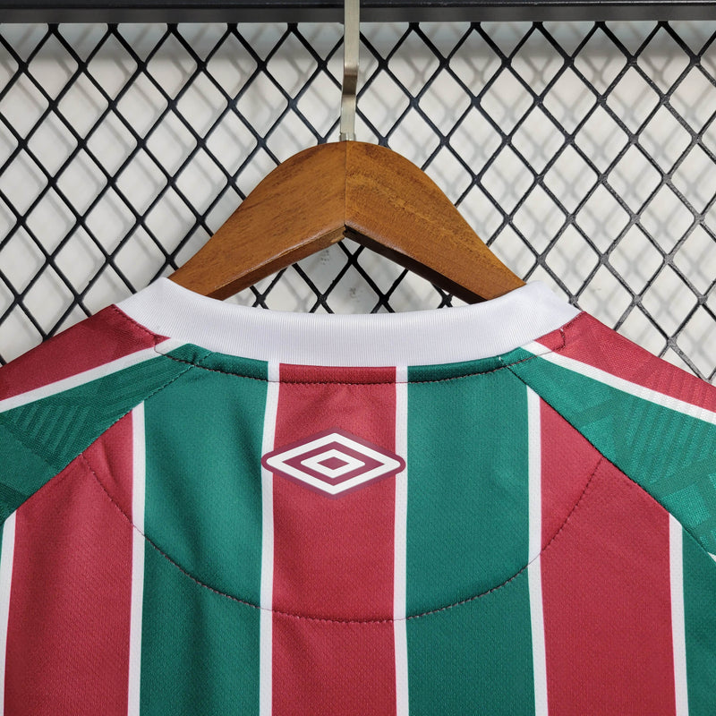 Camisa Oficial do Fluminense 23/24 Versão Torcedor - Completa com Patrocínio