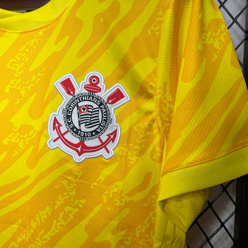 Camisa Oficial do Corinthians 24/25 Versão Torcedor - Goleiro