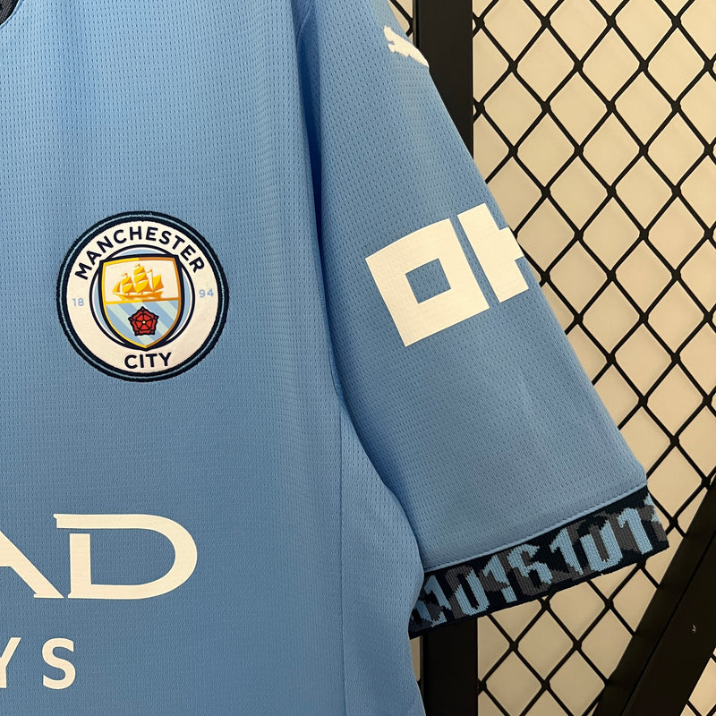 Camisa Oficial do Manchester City 24/25 - Versão Torcedor