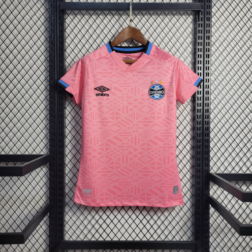 Camisa Feminina Oficial do Grêmio 22/23 - Outubro Rosa