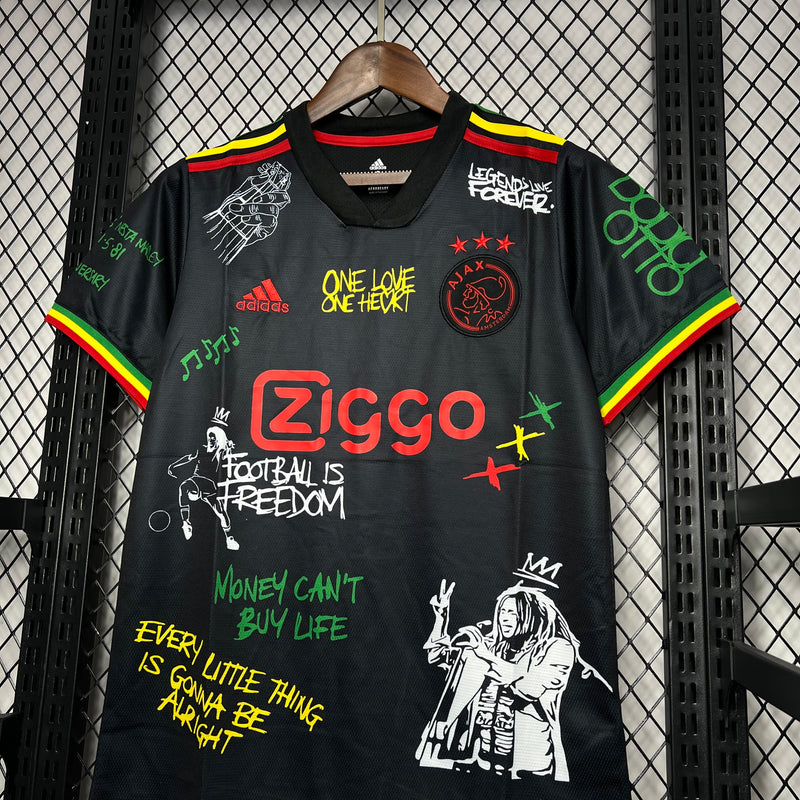 Camisa Oficial do Ajax 21/22 Versão Torcedor - Bob Marley