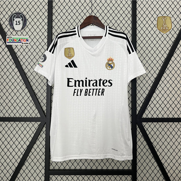 Camisa Oficial do Real Madrid 24/25 Versão Torcedor - Champions League