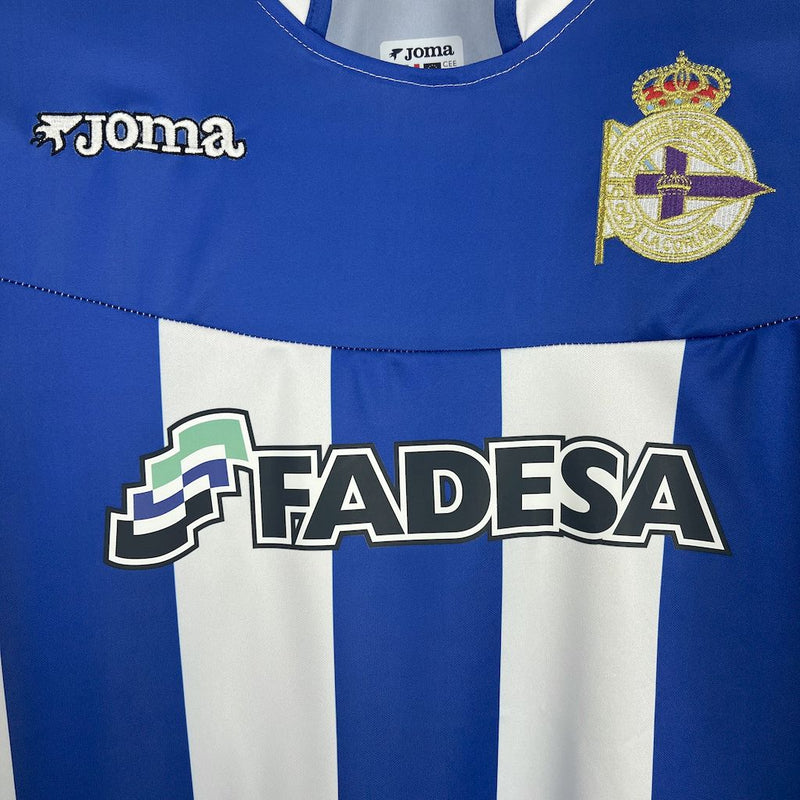 Camisa Retrô do Deportivo la Coruña 2003/2004 - Versão Retrô