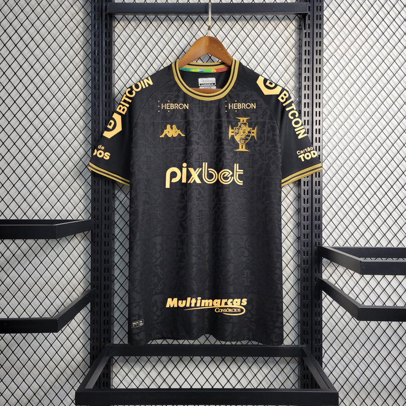 Camisa Oficial do Vasco 22/23 Goleiro - Completa com Patrocínio