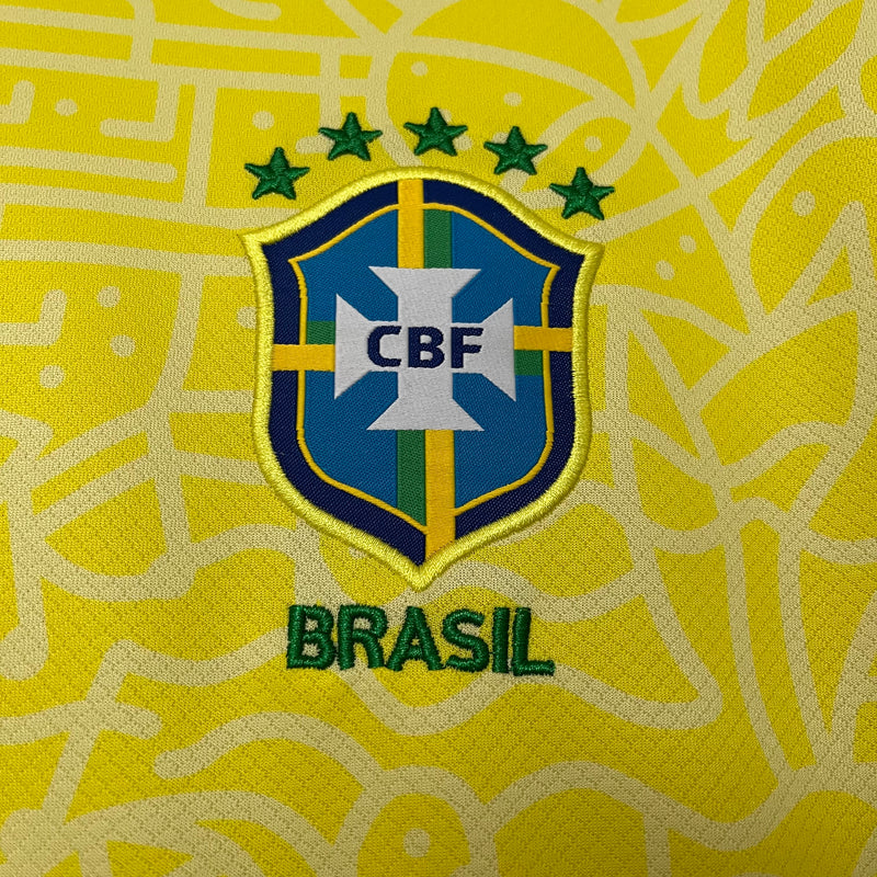 Camisa Feminina Oficial do Brasil 24/25 - Baby Look