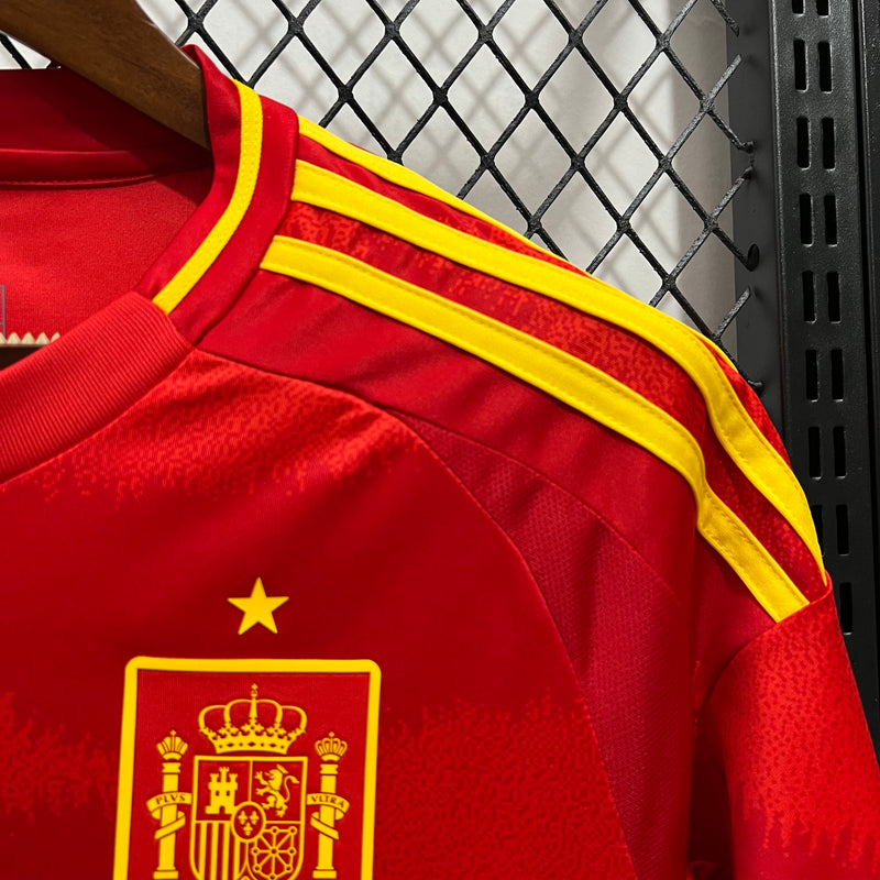 Camisa Oficial da Espanha 24/25 Versão Torcedor - Campeã da Eurocopa