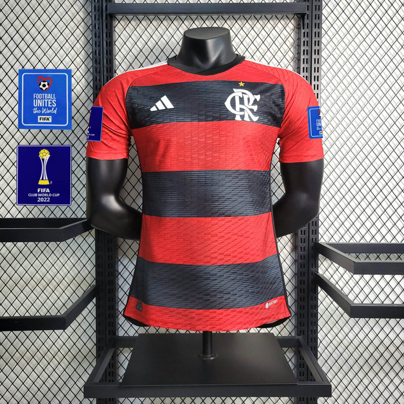 Camisa Oficial do CR Flamengo 23/24 Versão Jogador - Mundial de Clubes