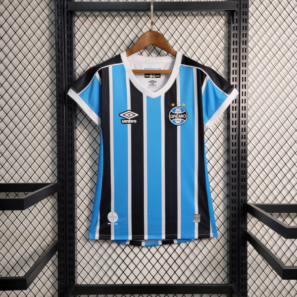 Camisa Feminina Oficial do Grêmio 23/24 - Baby Look