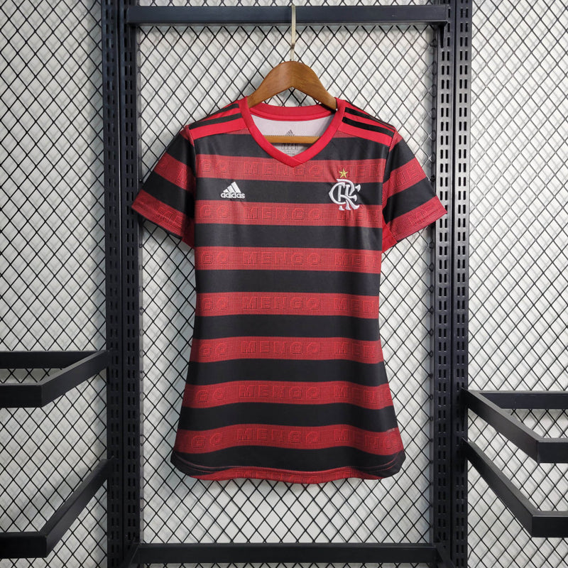 Camisa Feminina Retrô do CR Flamengo 2019 - Baby Look