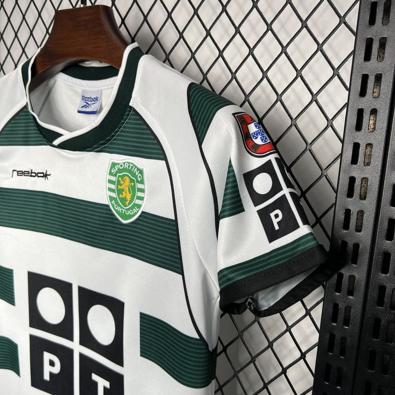 Conjunto Infantil Retrô do Sporting 2001/2003 - Kids