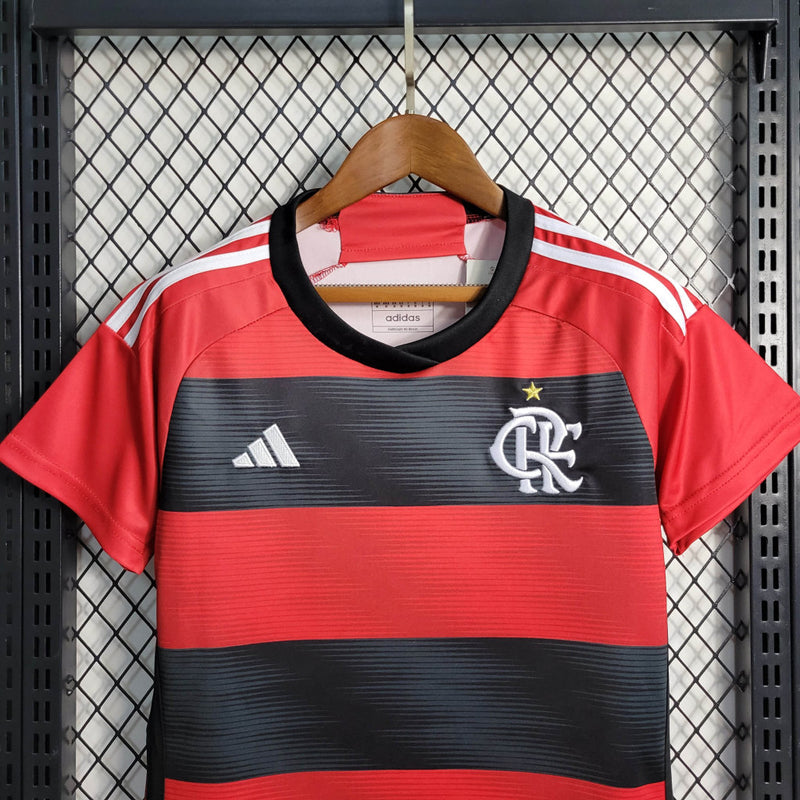 Camisa Feminina Oficial do CR Flamengo 23/24 Versão Torcedor - Baby Look