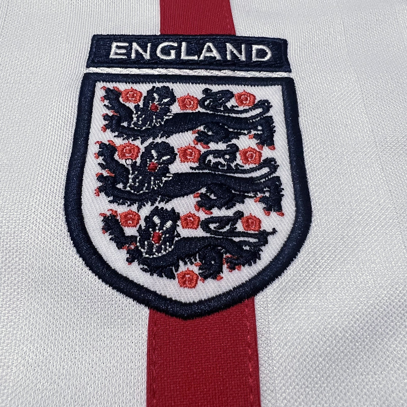 Camisa Retrô da Inglaterra 2002