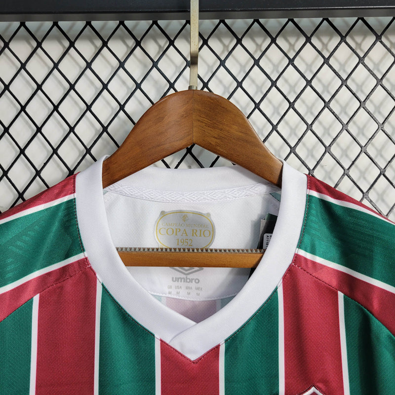 Camisa Feminina Oficial do Fluminense 23/24 - Baby Look