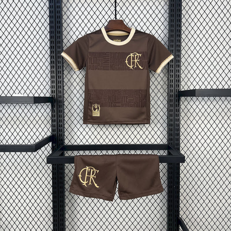 Conjunto Infantil Oficial do CR Flamengo 24/25 - Kids