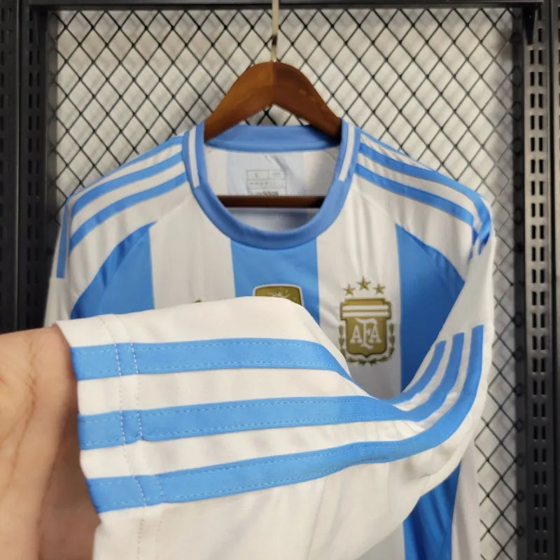 Camisa Oficial da Argentina 24/25 - Manga Longa