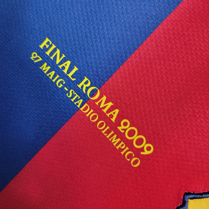 Camisa Retrô do Barcelona 2008/2009 - Final da Champios League