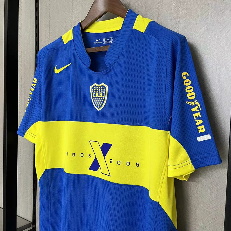 Camisa Retrô do Boca Juniors 2005/2006 - Versão Retrô