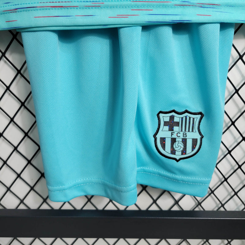 Conjunto 2 Infantil Oficial do Barcelona 23/24 - Kids