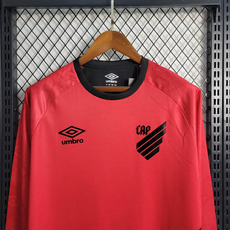 Camisa Oficial do Athletico Paranaense 23/24 - Manga Longa