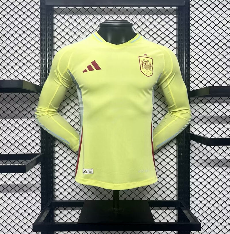 Camisa Oficial da Espanha 24/25 - Manga Longa