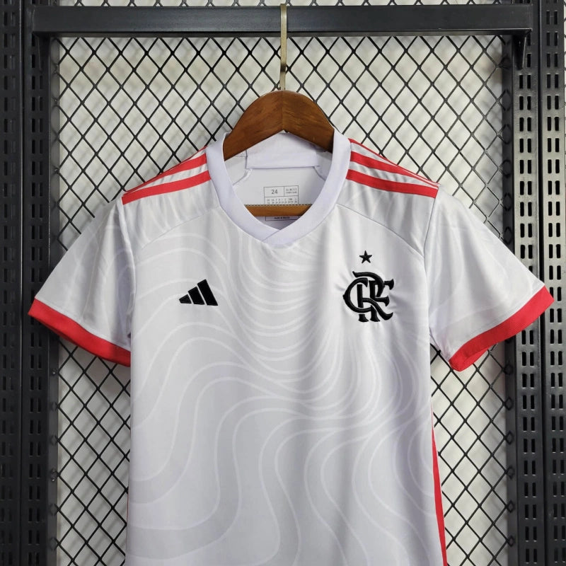 Conjunto 2 Infantil Oficial do CR Flamengo 24/25 - Kids