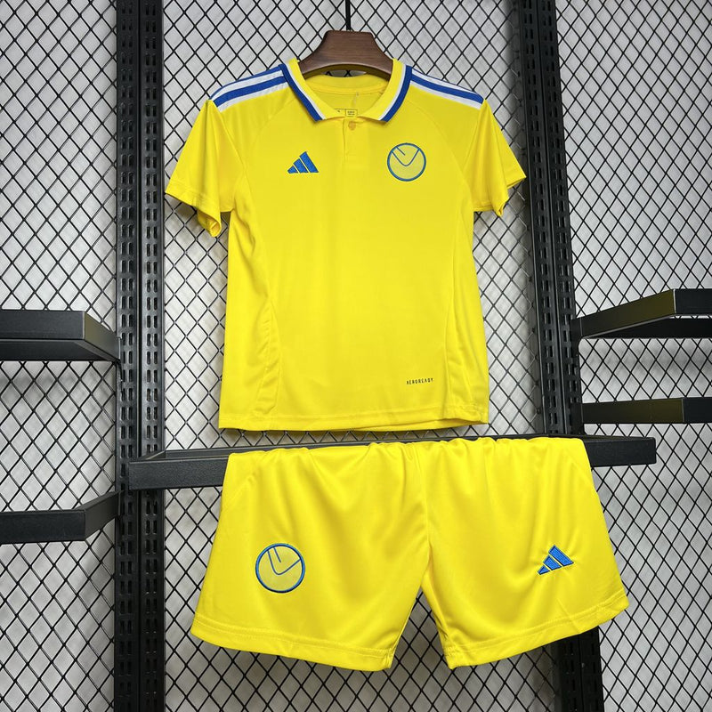 Conjunto Infantil Oficial do Leeds United 24/25 - Kids