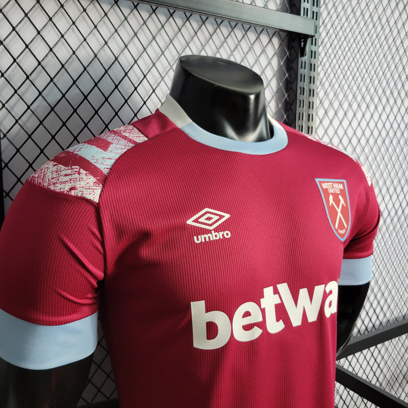 Camisa Oficial do West Ham 22/23 - Versão Jogador