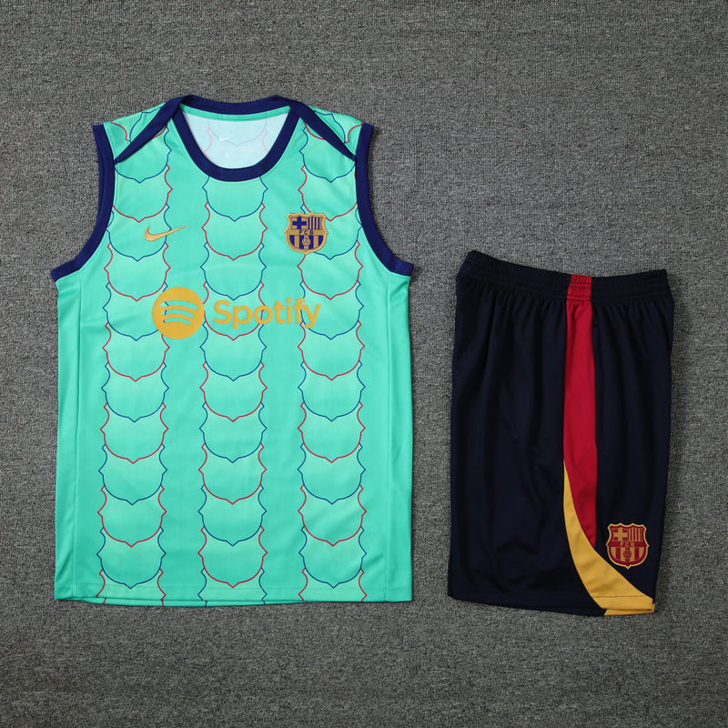 Kit Oficial do Barcelona 24/25 - Treino