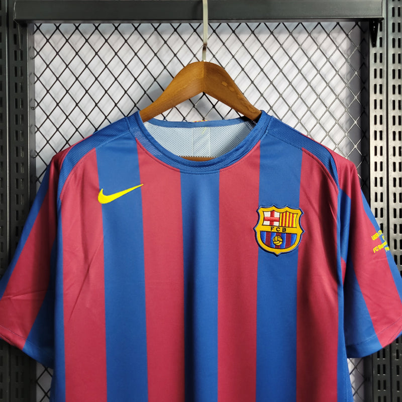 Camisa Retrô do Barcelona 2006