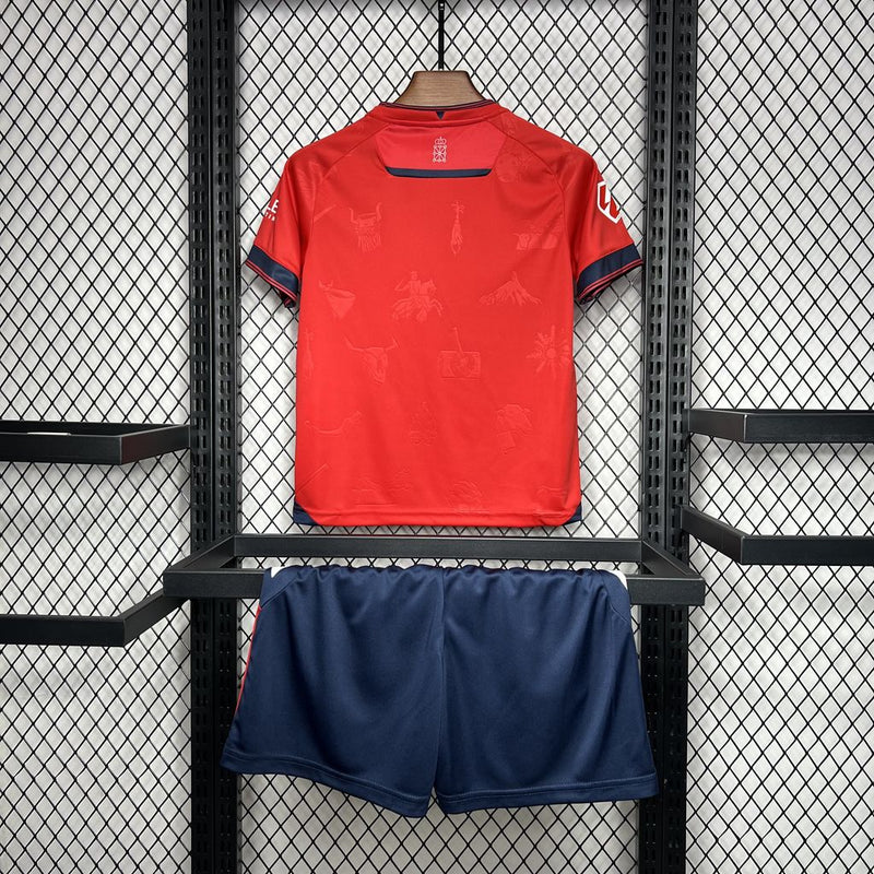 Conjunto Infantil Oficial do Osasuna 24/25 - Kids